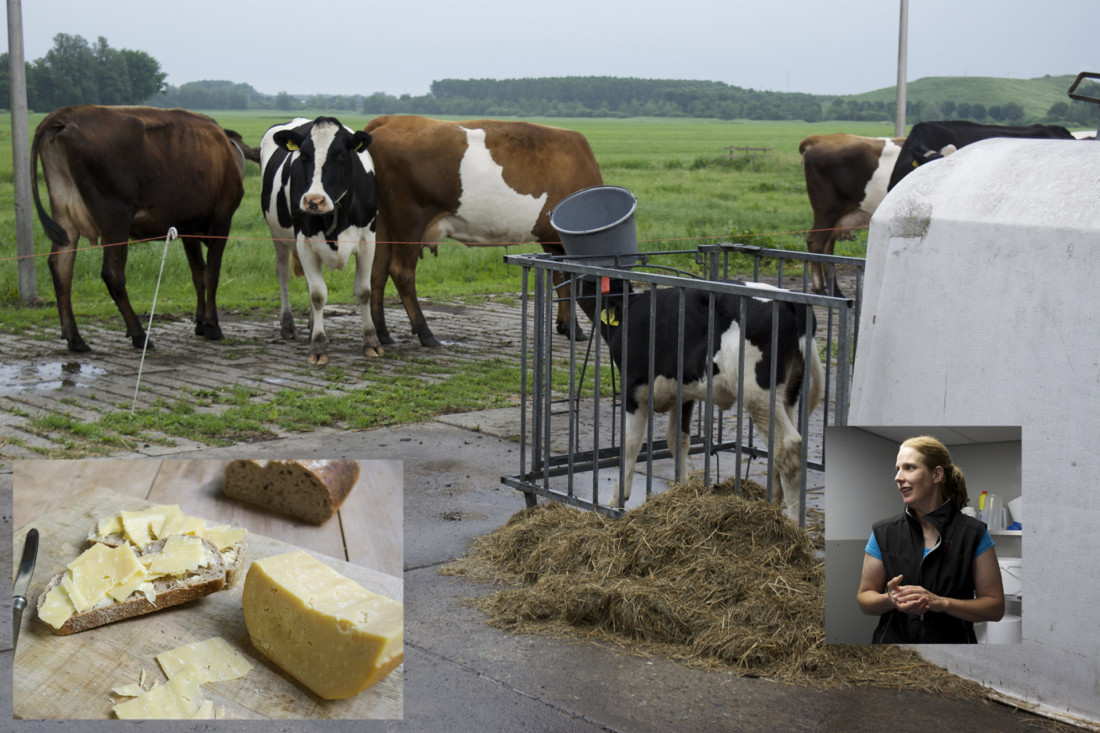 Op bezoek bij buurvrouw Durkje