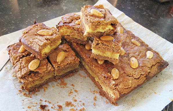 Gevulde speculaas met sinaasappel