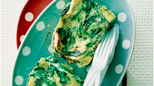 Lasagne spinazie met een Turkse twist