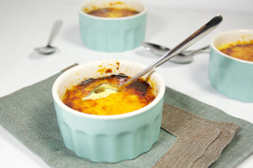 Crème brûlée maken zonder oven