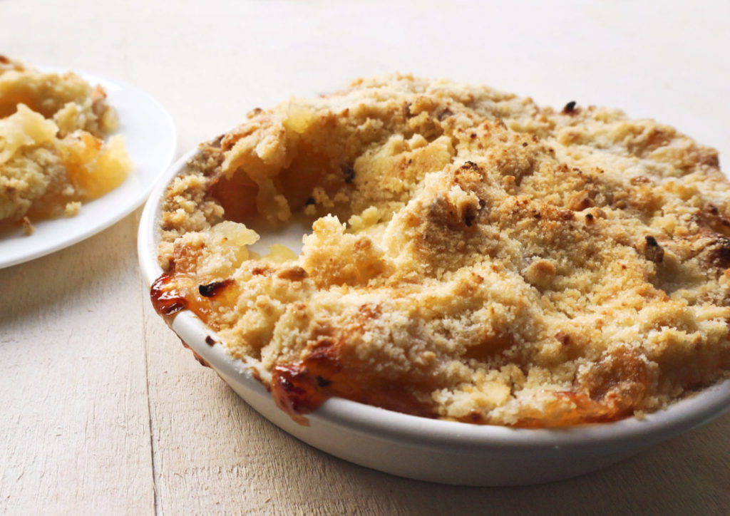 Appel “crumble” met kardemom