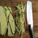 Courgette spaghetti