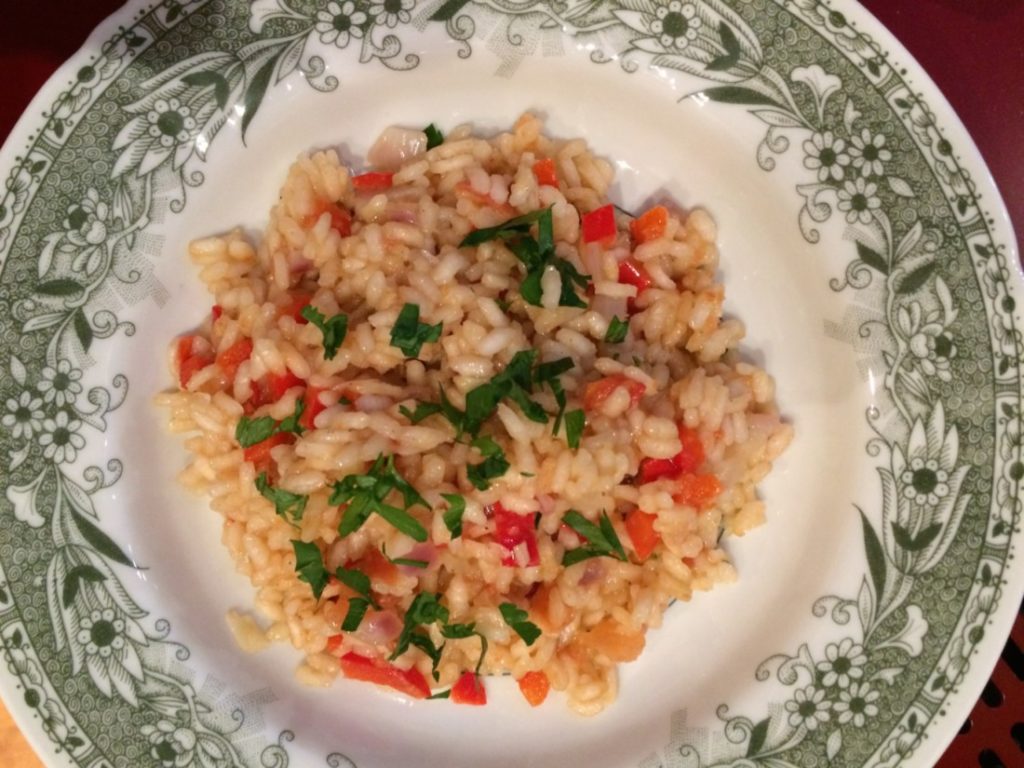 Gazpacho Risotto