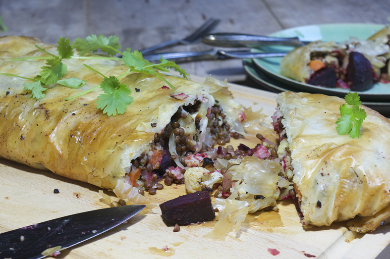 Groentepastei met tulum kaas