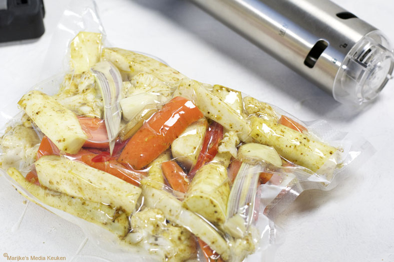 Sous-vide koken