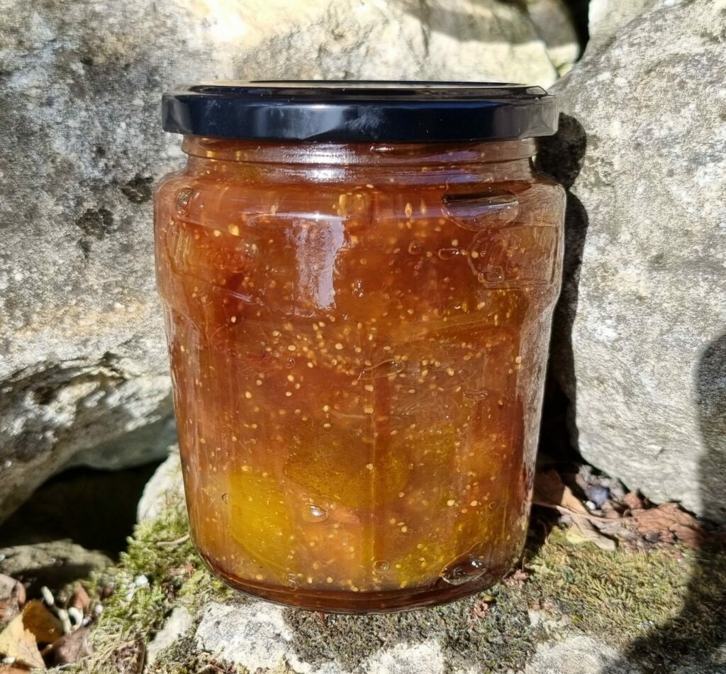 Homemade vijgenjam & sleedoornjam