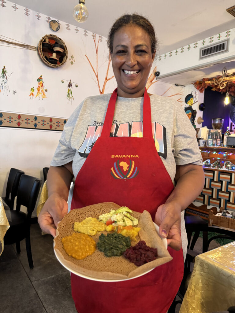 Ethiopische injera Schilderswijk Den Haag